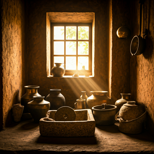 Traditional Indian Kitchen